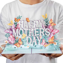 Load image into Gallery viewer, 3D Butterfly Mother’s Day Pop-Up Card