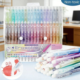 Colorful Quick-Dry Erasable Gel Pens