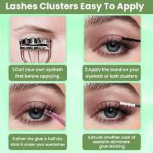 Load image into Gallery viewer, DIY Lashes Clusters Invisible Band