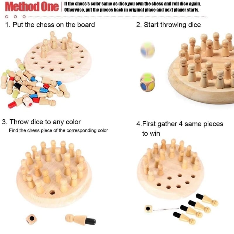 Memory Chess Educational Toy