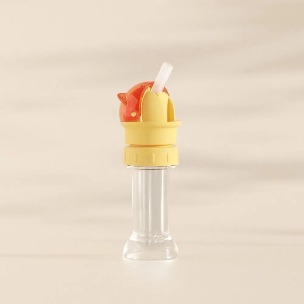 Kids Water Bottle Spout Conversion Cap with Straw