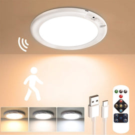 Rechargeable LED Magnetic Motion Sensor Ceiling Lamp
