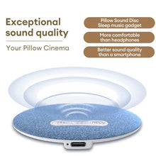 Load image into Gallery viewer, Bone Conduction Pillow Speaker
