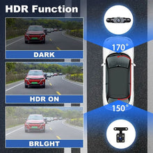 Load image into Gallery viewer, Full View Car Dashcam System