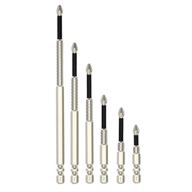 High-Magnetic Screwdriver Drill Bit Set