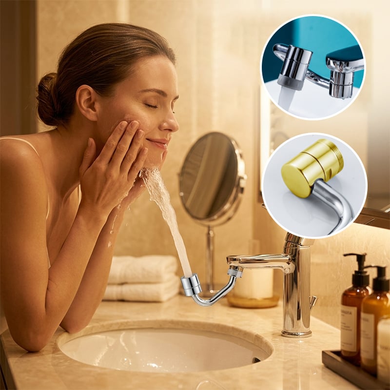 U-Shaped Universal Swivel Fauce
