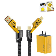 Load image into Gallery viewer, 120W Dual USB &amp; Dual Type-C Fast Charger