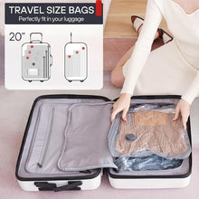 Load image into Gallery viewer, Cordless Travel Vacuum Bag Set (Rechargeable Pump + 15 Bags)