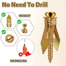Load image into Gallery viewer, Self-Drilling Drywall Expansion Anchors with Screws