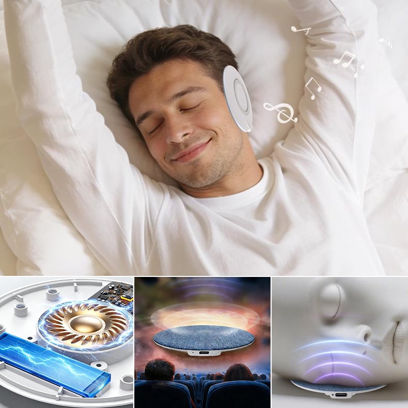 Bone Conduction Pillow Speaker