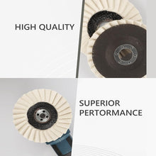 Load image into Gallery viewer, Wool Felt Flap Polishing Disc