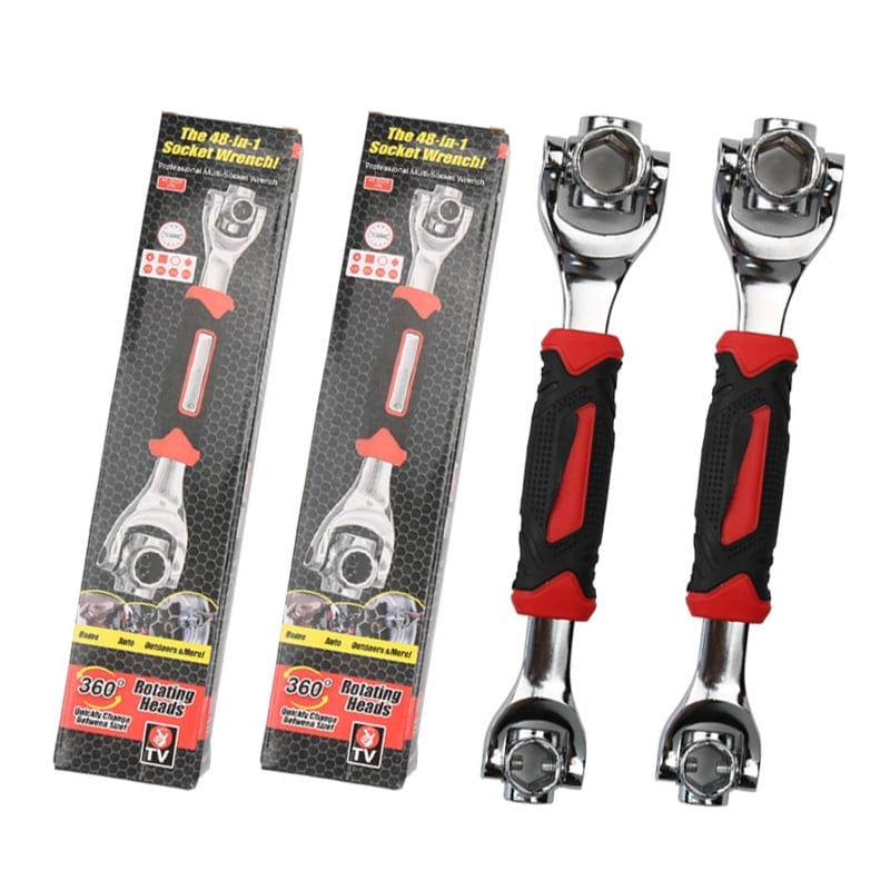 52 in 1 Universal Socket Spanner Wrench