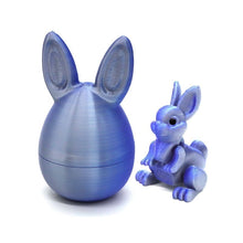 Load image into Gallery viewer, 3D Printed Rainbow Bunny Easter Egg Set