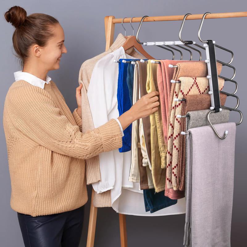 6-Layer Foldable Trouser Rack