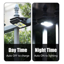 Load image into Gallery viewer, USB &amp; Solar Powered Motion Sensor Clip Lights