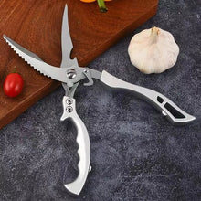 Load image into Gallery viewer, Stainless Steel Bone-Cut Kitchen Scissors