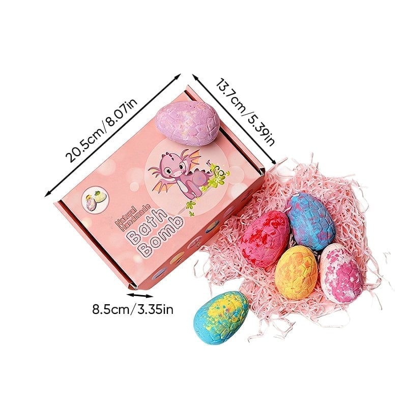 Kids Dinosaur Egg Bath Bombs