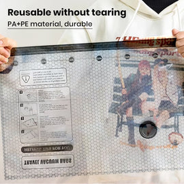 New Cordless Travel Vacuum Bag Set (Rechargeable Pump + 15 Bags)