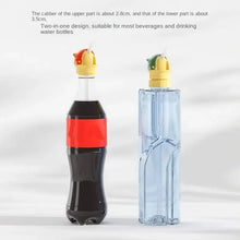 Load image into Gallery viewer, Kids Water Bottle Spout Conversion Cap with Straw