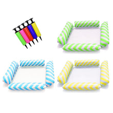 Load image into Gallery viewer, New Inflatable Hammock Pool Floating Chair for Adult