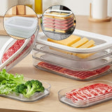 Multi-Layer Food Storage Box with Lid