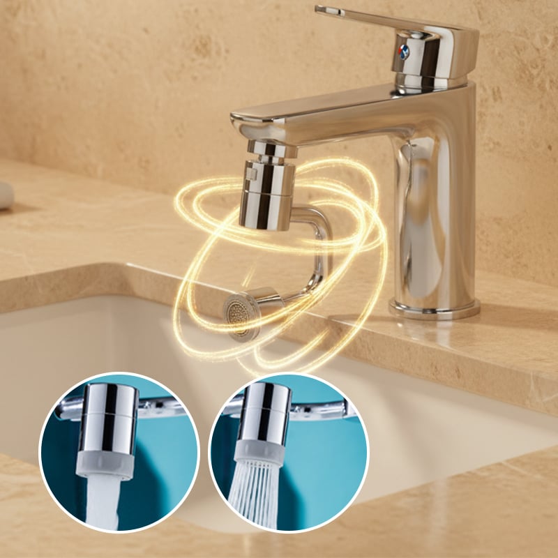 U-Shaped Universal Swivel Fauce