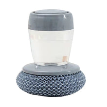 Load image into Gallery viewer, Kitchen Soap Dispensing Palm Brush