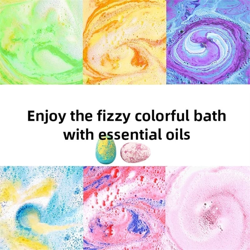 Kids Dinosaur Egg Bath Bombs