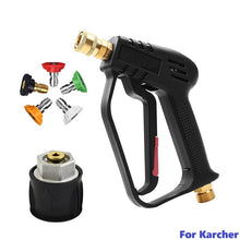 Load image into Gallery viewer, High-Pressure Water Gun with Nozzles for Car Wash
