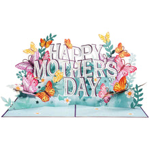 Load image into Gallery viewer, 3D Butterfly Mother’s Day Pop-Up Card