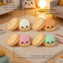 Load image into Gallery viewer, Steamed Bun Squishy Toy (Fun Squeeze Toy)