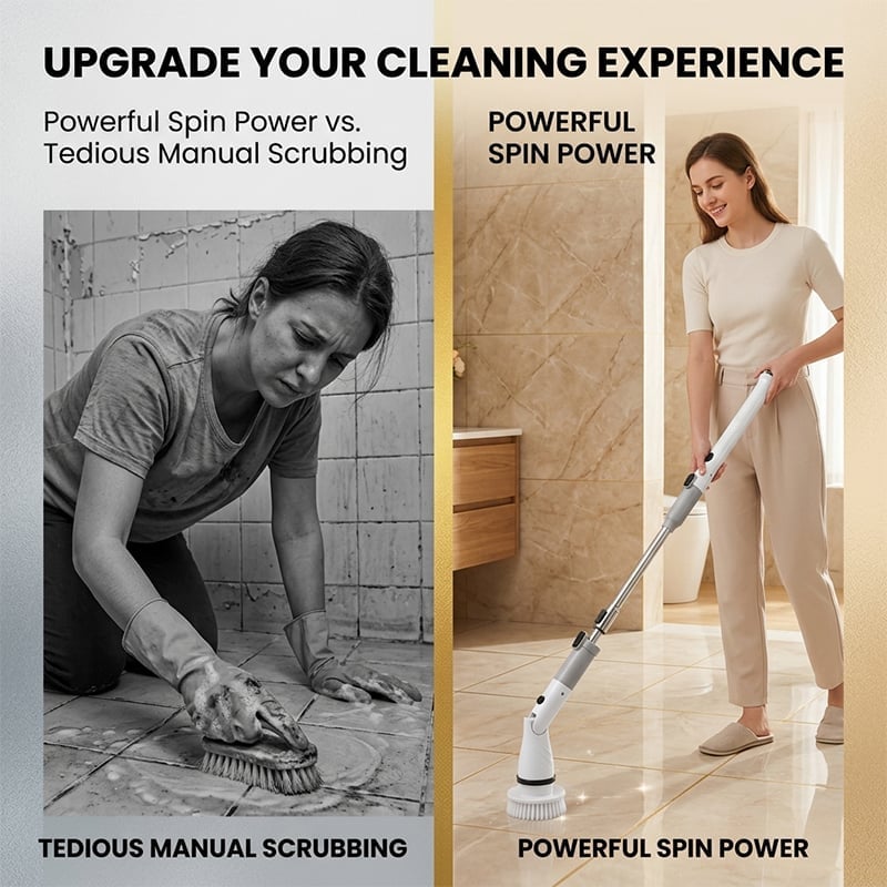 Electric Spin Scrubber