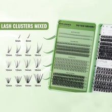 Load image into Gallery viewer, DIY Lashes Clusters Invisible Band