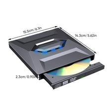 Load image into Gallery viewer, 7-in-1 External USB DVD Drive &amp; Blu-ray Player