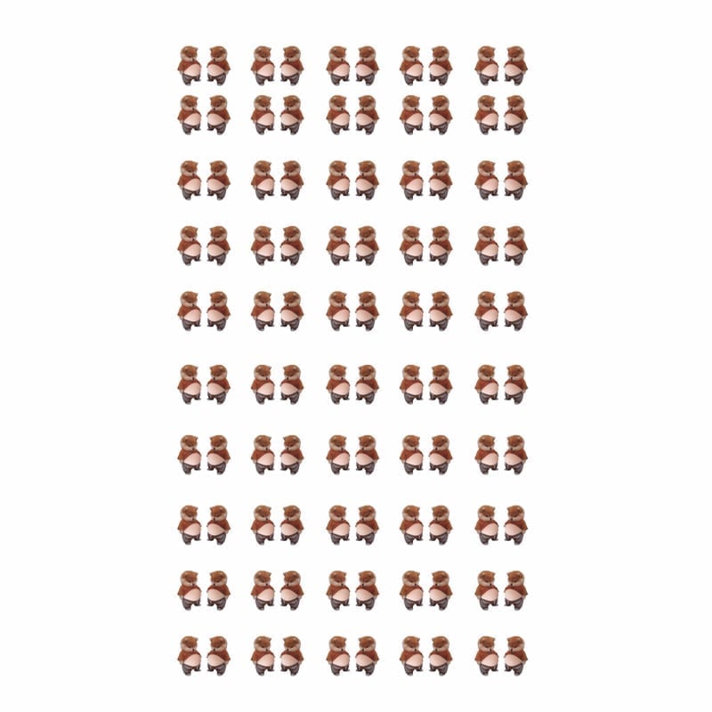 Chubby Shiba Inu Anti-Collision Sticker