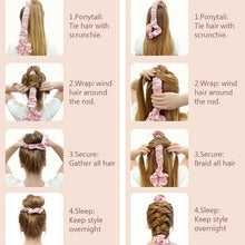 Load image into Gallery viewer, Multi-function Satin Heatless Hair Curler &amp; Hair Tie Non