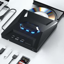 Load image into Gallery viewer, 7-in-1 External USB DVD Drive &amp; Blu-ray Player