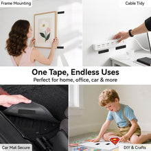 Load image into Gallery viewer, Hook and Loop Tape Sticky Back Double-Sided Command Adhesive Strip