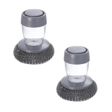 Load image into Gallery viewer, Kitchen Soap Dispensing Palm Brush