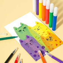 Load image into Gallery viewer, Creative Rainbow Scratch Art Postcard Set for Kids