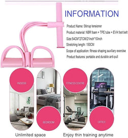 Multifunction Elastic Yoga Resistance Band