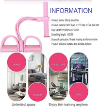 Load image into Gallery viewer, Multifunction Elastic Yoga Resistance Band