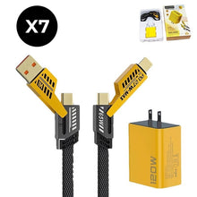 Load image into Gallery viewer, 120W Dual USB &amp; Dual Type-C Fast Charger