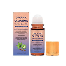 Load image into Gallery viewer, Organic Golden Castor Oil Roll-On with Rose Quartz