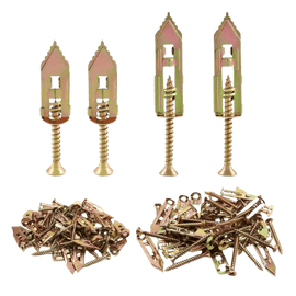Self-Drilling Drywall Expansion Anchors with Screws