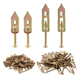 Self-Drilling Drywall Expansion Anchors with Screws