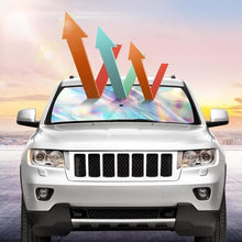 Load image into Gallery viewer, Foldable Reflective Car Windshield Sunshade – Heat Insulation &amp; UV Protection for Front Window