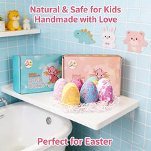 Load image into Gallery viewer, Kids Dinosaur Egg Bath Bombs