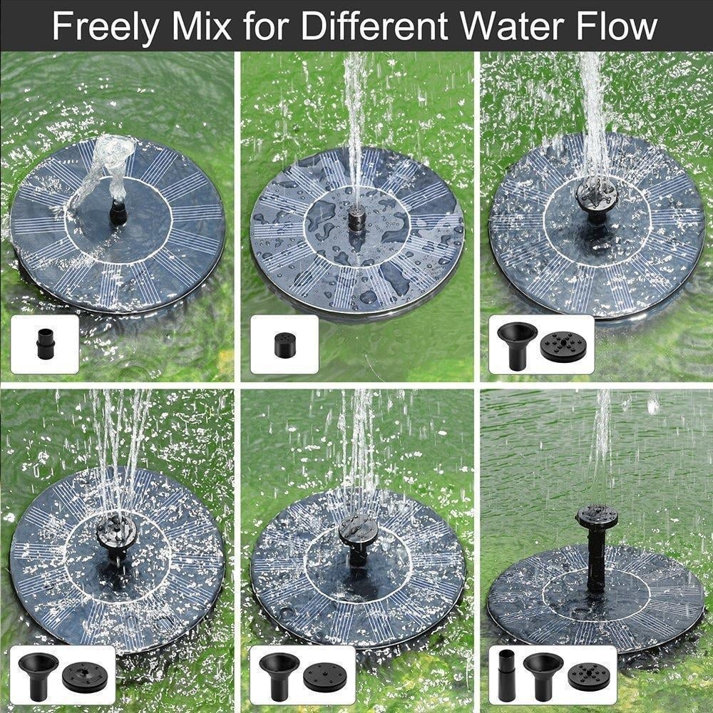 New Solar Fountain Pump
