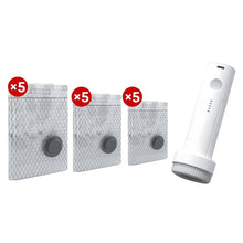 Load image into Gallery viewer, Cordless Travel Vacuum Bag Set (Rechargeable Pump + 15 Bags)